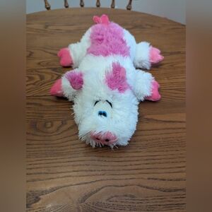 Ganz Toronto Canada. Pink and White Plush Toy Pig.  Pillow Like. GUC.